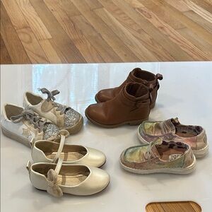 Size 8 little girls shoe lot